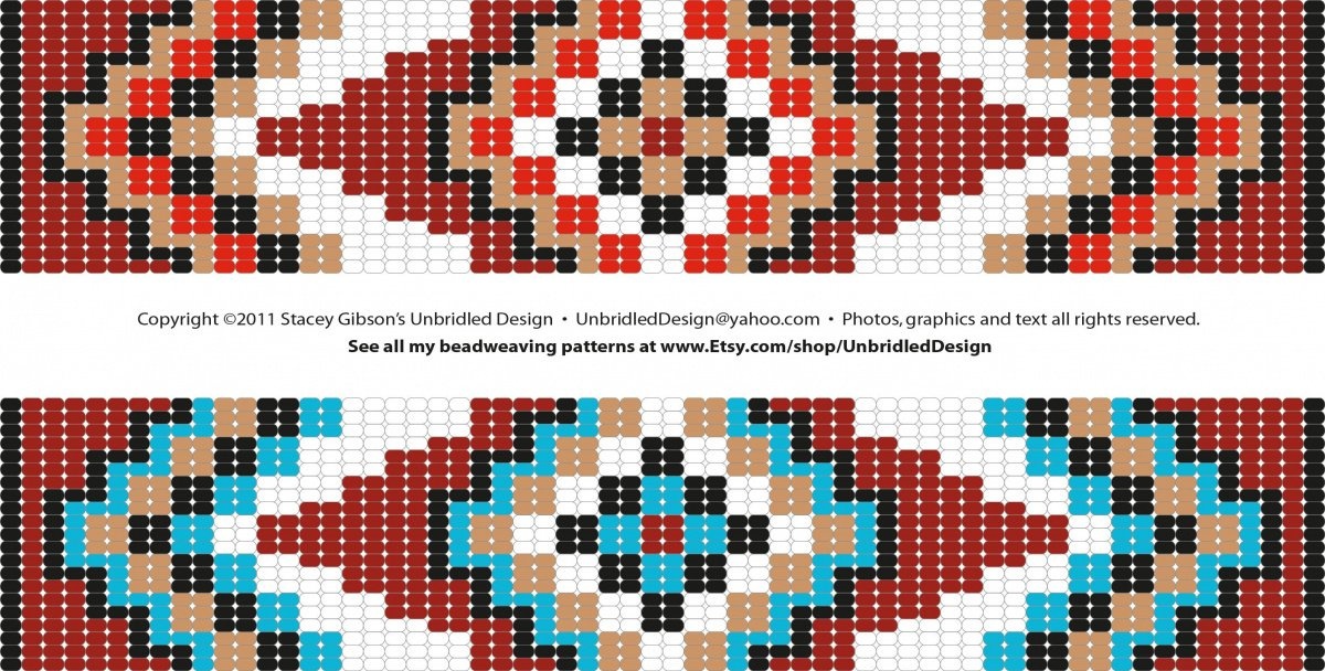 схемы плетения из бисера