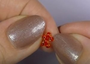 сердечко из бисера