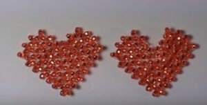 сердечко из бисера