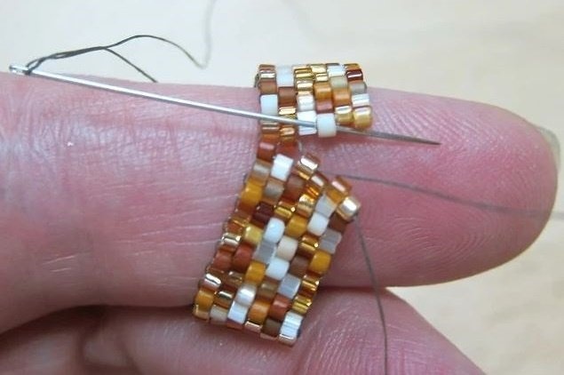 кольца из бисера