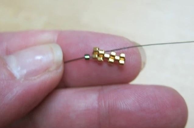 кольца из бисера