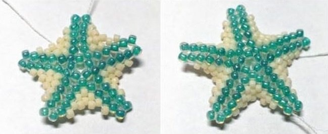 Брелок из бисера