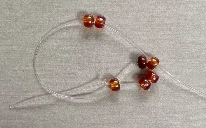 кольца из бисера